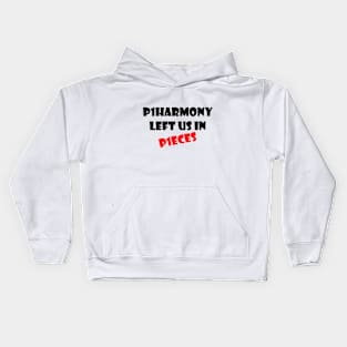 P1HARMONY LEFT US IN P1ECES Kids Hoodie